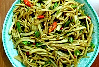 酸辣芋头丝的做法