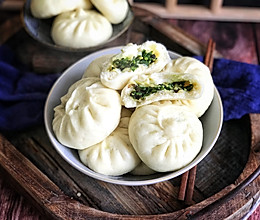 #憋在家里吃什么#素三鲜馅包子的做法