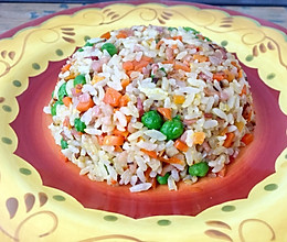 培根什锦炒饭的做法