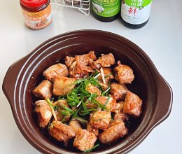 #李锦记X豆果 夏日轻食美味榜#啫啫生焗排骨煲的做法
