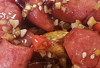 烧烤味锅巴土豆火腿肠的做法