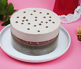 #带着零食去旅行！#奶盖巧克力蛋糕的做法