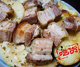 法式家常菜土豆焖五花肉的做法