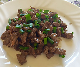 炒牛肉的做法