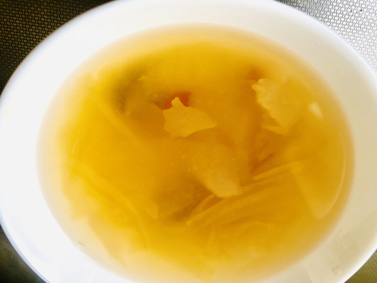 酸甜爽口的解腻汤的做法