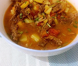 西红柿牛腩汤（孕妇食谱）的做法