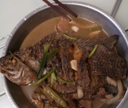 #异域美味 烹饪中式年味#红烧大罗非的做法