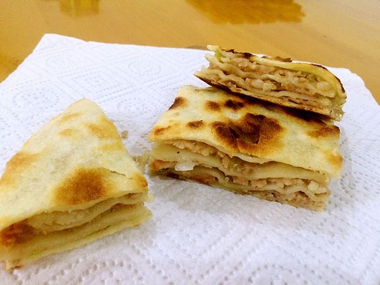 千层肉饼的做法