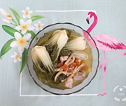 #父亲节，给老爸做道菜#菜胆沙虫干煲猪腱肉的做法