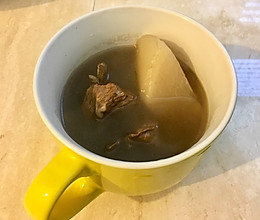 萝卜羊骨汤的做法