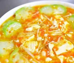 素蟹黄丝瓜的做法