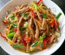 #福临门 福寿天成#子姜牛肉丝的做法