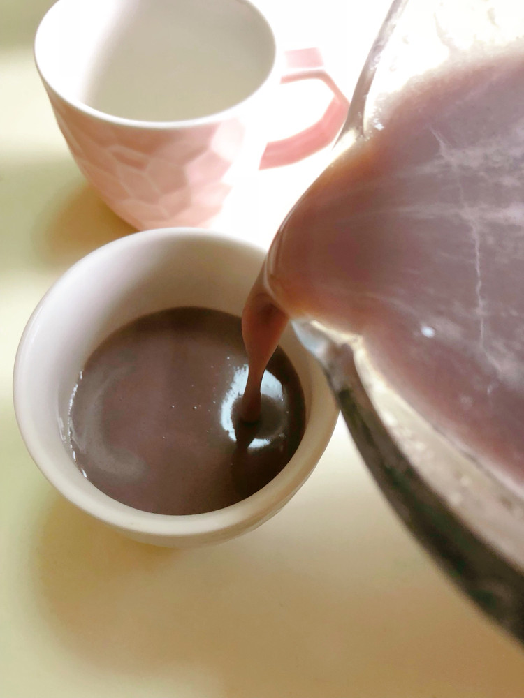 紫米豆浆的做法