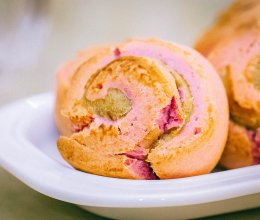 #奶香此刻，焙有钱花# 粉粉少女心栗子酱司康的做法