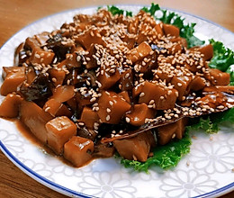 素卤肉浇头，配米饭一绝。无肉胜似有肉！的做法