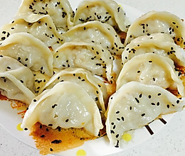 水煎饺的做法
