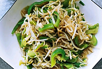 炒豆芽的做法