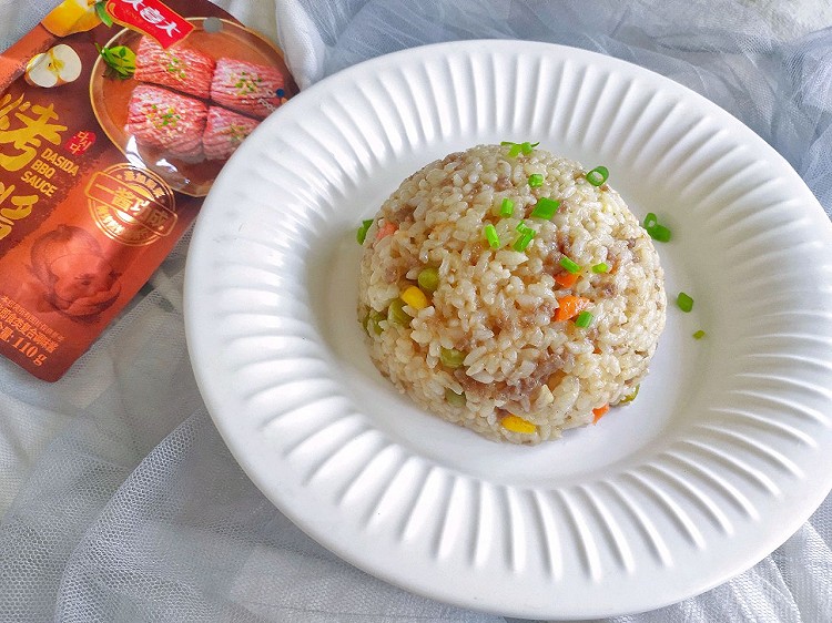 烤肉酱炒饭的做法