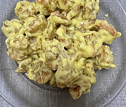 芥末虾球的做法