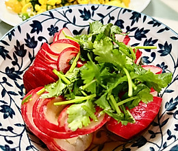 #素食主义#凉拌水萝卜的做法