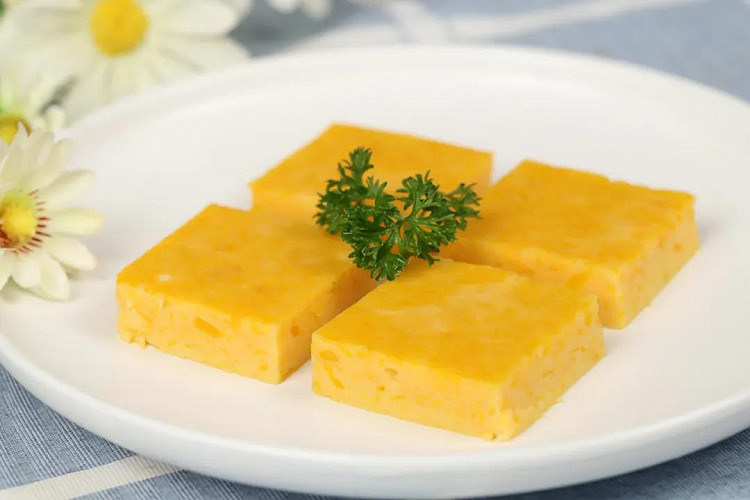 松松软软的营养南瓜糕的做法