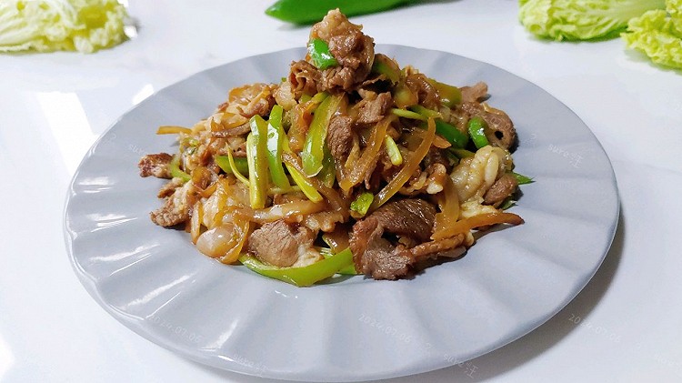 葱椒生煸羊肉片的做法