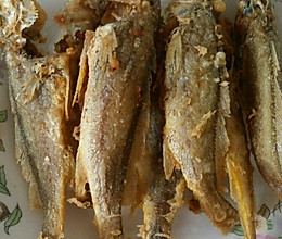 油炸小黄鱼的做法