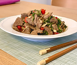 薄荷牛肉的做法