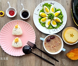 浓情早餐#铁釜烧饭就是香#的做法