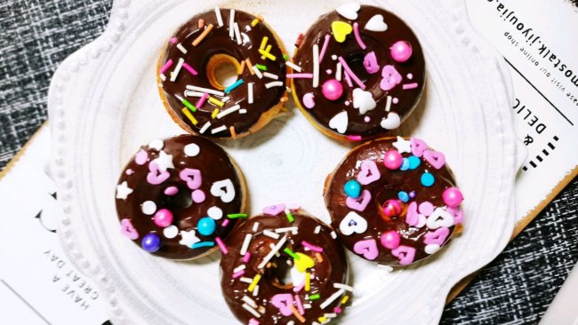 简单三明治机版甜甜圈的做法