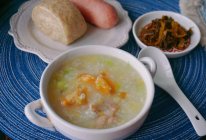 天冷了早餐来碗—芹菜皮蛋瘦肉粥的做法