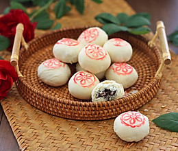 玫瑰花饼的做法