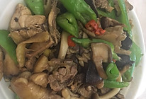 双菇鸡肉的做法
