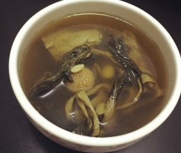 菜干汤的做法