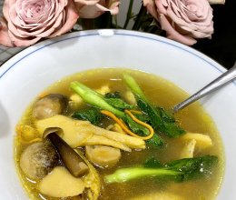 #加油 阿根廷#暖冬里的最抚凡人心的菌菇鸡汤的做法