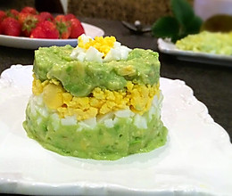 牛油果鸡蛋沙拉的做法