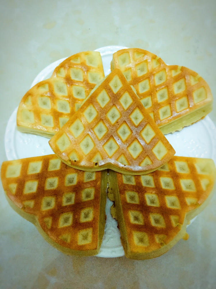 电饼铛 华夫饼的做法
