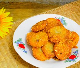 #非你莫“薯”挑战赛#蛋黄焗薯饼的做法