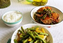 #为爱下厨 七夕橄浪漫#土豆炒刀豆的做法