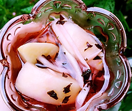 夏日高颜值清爽小食-紫苏桃子姜的做法