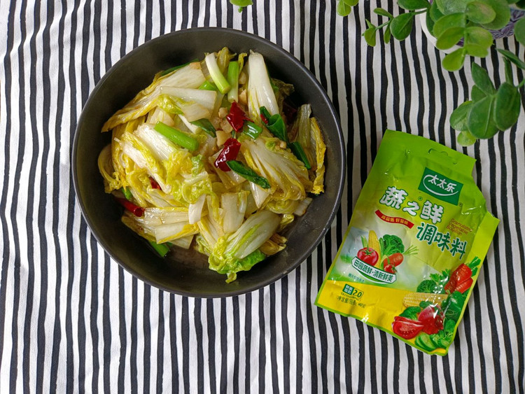 蒜香娃娃菜的做法