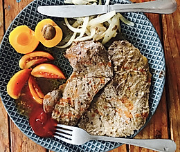 三部曲原味牛排的做法