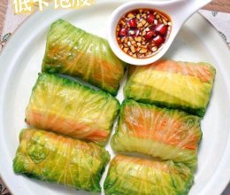 减脂餐低卡生菜卷的做法