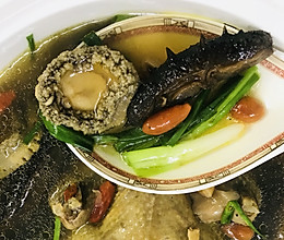 鲍鱼辽参炖鸽的做法