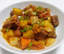 番茄土豆牛腩的做法