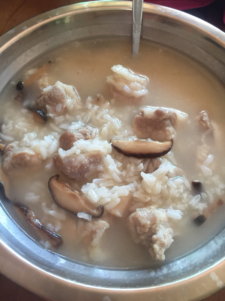 排骨干贝粥（潮汕菜）的做法