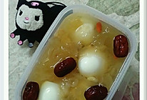 莲子百合雪耳糖水的做法