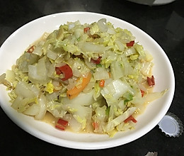 醋溜大白菜的做法