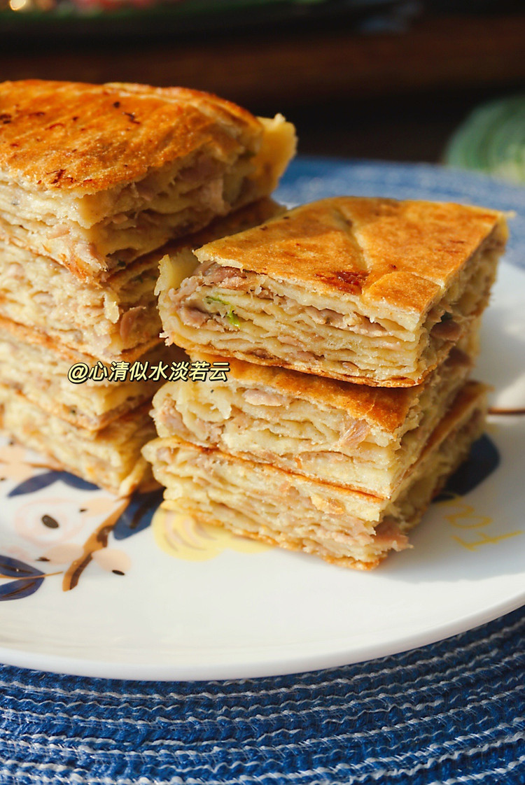 香软酥脆的千层肉饼的做法