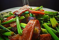 蒜苔（蒜苗）炒腊肉｜吃不腻吃不够｜日常干饭｜超级详细的做法